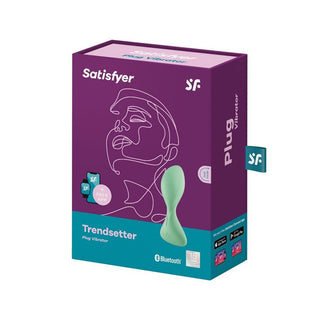 Satisfyer Trendsetter Plug Vibrator with App Green
