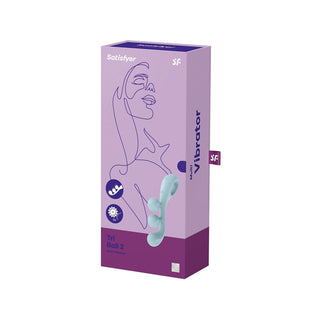 Satisfyer Tri Ball 2 Multi Vibrator Light Blue
