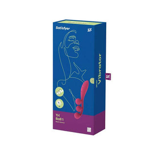Satisfyer Tri Ball 2 Multi Vibrator Red