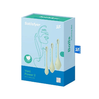 Satisfyer Yoni Power 2 Chinese Balls Light Green