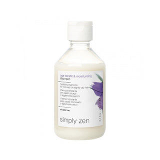 Simply Zen Age Benefit & Moisturizing Shampoo - Shampoo Hidratante para Cabelo com Coloração ou Ligeiramente Seco