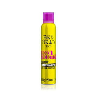TIGI Bed Head Bigger The Better Shampoo Espumoso para dar Volume