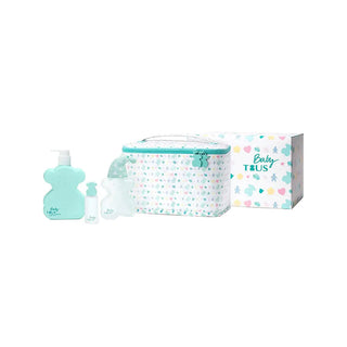 Tous Baby Tous Eau de Cologne 100ml + Creme de Corpo 250ml + Mini Eau de Cologne 15ml + Estojo de Higiene Pessoal