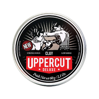 Uppercut Clay Pomada Capilar com Fixação Forte e Baixo Brilho