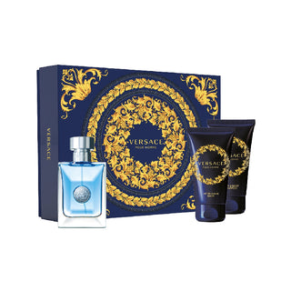 Versace Pour Homme Eau de Toilette 50ml + Aftershave Bálsamo 50ml + Shampoo 50ml