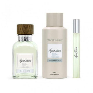 Adolfo Dominguez Água Fresca Eau de Toilette 120ml + Desodorizante em Spray 150ml + Mini Eau de Toilette 10ml - Mykanto