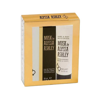 Alyssa Ashley Musk Eau de Toilette 25ml + Body Cream 100ml