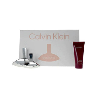 Calvin Klein Euphoria Eau de Parfum 100ml + Creme de Corpo 100ml + Eau de Parfum 30ml