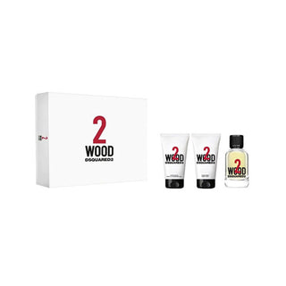 Dsquared2 Wood Two Eau de Toilette 50ml + Gel de Banho 50ml + Creme de Corpo 50ml