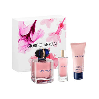 Giorgio Armani My Way Eau de Parfum 90ml + Creme de Corpo 50ml + Mini Eau de Parfum 15ml