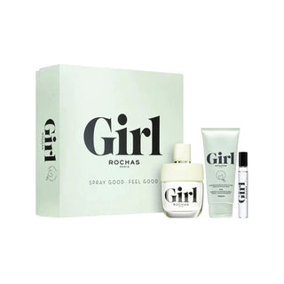 Rochas Girl Rochas Eau de Toilette 100ml + Creme de Corpo 100ml + Mini Eau de Toilette 7.5ml