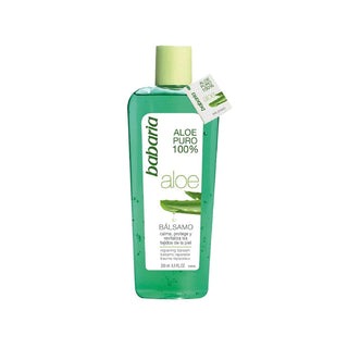 Babaria Aloe Vera 100% Puro - Bálsamo Corporal Reparador e Revitalizador