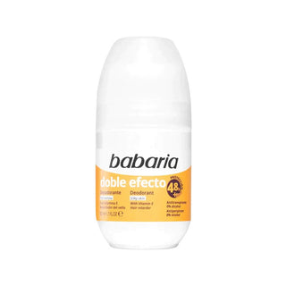 Babaria Doble Efecto - Desodorizante Roll On