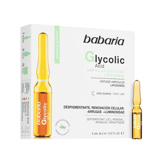 Babaria Glycolic Acid - Ampolas Faciais Antienvelhecimento