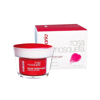 Babaria Rosa Mosqueta - Creme Facial Antirrugas com Efeito Lifting