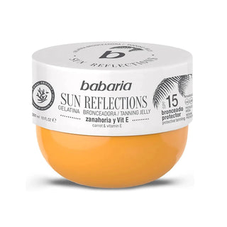 Babaria Sun & Protect Gelatina Coco y Zanahoria - Bronzeador com Proteção Solar SPF 15