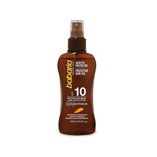 Babaria Sun Zanahoria - Óleo Bronzeador com Proteção Solar SPF 10