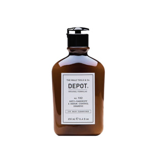 Depot Nº102 Anti-Dandruff & Sebum Control Shampoo - Shampoo Anticaspa & Controlo de Oleosidade para Cabelos Oleosos - Mykanto