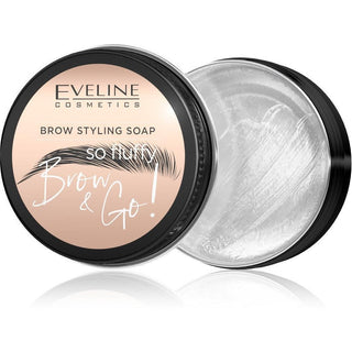 Eveline Cosmetics Brow Styling Soap Brow & Go So Fluffy - Sabonete para Sobrancelhas