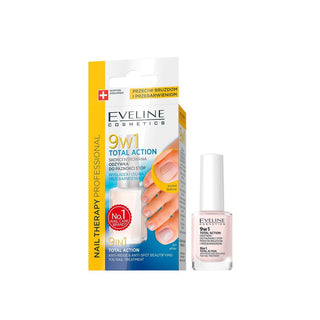 Eveline Cosmetics Nail Therapy Verniz de Tratamento para Unhas Total Ação 9 em 1