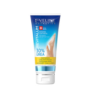 Eveline Cosmetics Revitalum Creme-Máscara Hidratante com Ação Esfoliante para os Pés