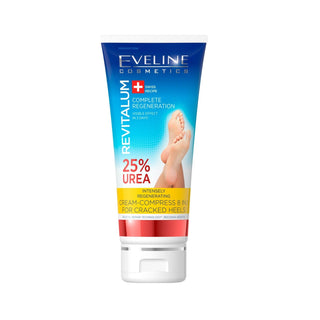 Eveline Cosmetics Revitalum Creme Regenerador para Pés e Calcanhares Gretados 8 em 1