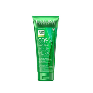Eveline Cosmetics 99% Natural Aloe Vera Gel Multifuncional para Corpo e Rosto