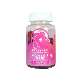 Ivy Bears Women's Hair Vitamins - Suplemento Vitamínico de Cabelo para Mulher - Mykanto