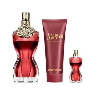 Jean Paul Gaultier La Belle Eau de Parfum 100ml + Creme de Corpo 75ml + Mini Eau de Parfum 10ml