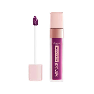 L'Oréal Paris Les Macarons Ultra Matte Liquid - Batom Líquido com Efeito Matificante