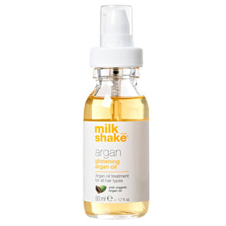 Milk_Shake Argan Glistening Argan Oil - Tratamento com Óleo de Argan para Todo o Tipo de Cabelos - Mykanto