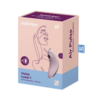 Satisfyer Vulva Lover 1 Vibrador e Estimulador de Aire Lilás