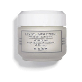 Sisley Creme Collagene et Mauve - Creme Facial de Noite Antirrugas e Antienvelhecimento