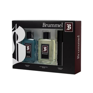 Antonio Puig Brummel Eau de Cologne 125ml + Aftershave 125ml + Desodorizante em Spray 150ml