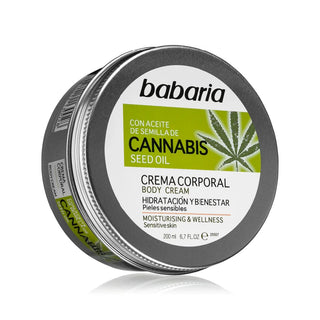 Babaria Cannabis - Creme de Corpo Hidratante