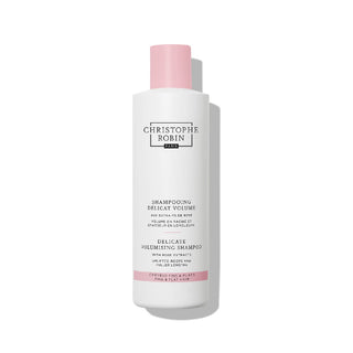 Christophe Robin Shampoo Delicado Volumizante com Extratos de Rosa