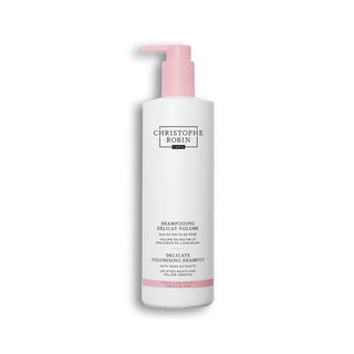 Christophe Robin Shampoo Delicado Volumizante com Extratos de Rosa