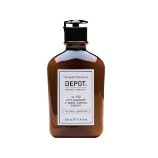 Depot Nº102 Anti-Dandruff & Sebum Control Shampoo - Shampoo Anticaspa & Controlo de Oleosidade para Cabelos Oleosos