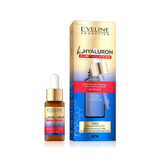 Eveline Cosmetics Bio Hyaluron 3x Retinol System - Anti-Wrinkle Facial Serum