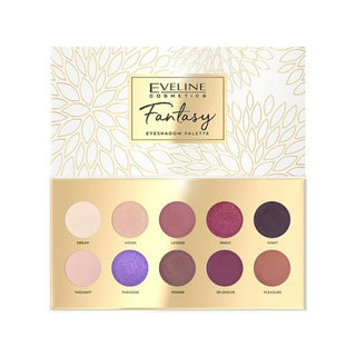 Eveline Cosmetics Eyeshadow Paleta de Sombras com 10 cores
