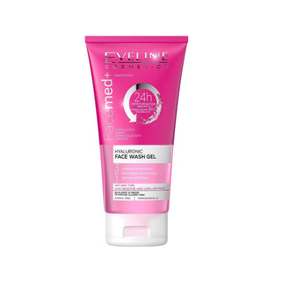 Eveline Cosmetics Facemed+ Gel de Limpeza Facial 3 em 1 com Ácido Hialurónico