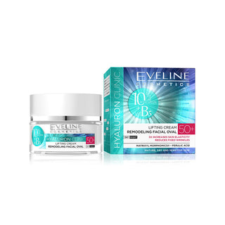 Eveline Cosmetics Hyaluronic Clinic Day and Night Cream 50+ - Facial Cream