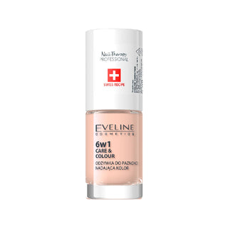 Eveline Cosmetics Nail Therapy Professional Care & Colour - Condicionador para Unhas 6 em 1