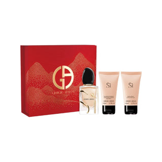 Giorgio Armani Si Eau de Parfum 50ml + Creme de Corpo 50ml + Gel de Banho 50ml