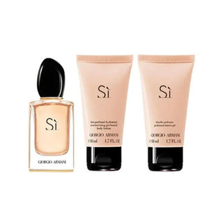 Giorgio Armani Si Eau de Parfum 100ml + Body Cream 50ml + Shower Gel 50ml