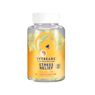 Ivy Bears Stress Relief - Suplemento Vitamínico para Alívio de Stress e Equilíbrio do Sono