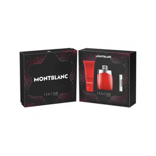 Montblanc Legend Red Eau de Parfum 100ml + Gel de Banho 100ml + Mini Eau de Parfum 7.5ml