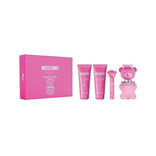 Moschino Toy 2 Bubble Gum Eau de Toilette 100ml + Gel de Banho 100ml + Creme de Corpo 100ml + Mini Eau de Toilette 10ml