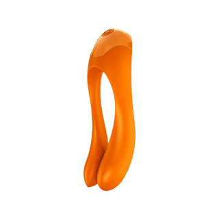 Satisfyer Candy Cane Finger Vibrator Orange