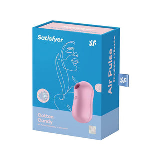 Satisfyer Cotton Candy Lilac Aire Stimulator - Clitoris Stimulator